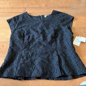 NWT L cap sleeved blouse from Halogen